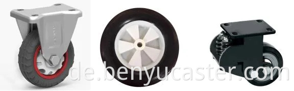 40 mm PU TPR PVC Nylon TPE NP Gusseisen-Zauberer mit Wirbel